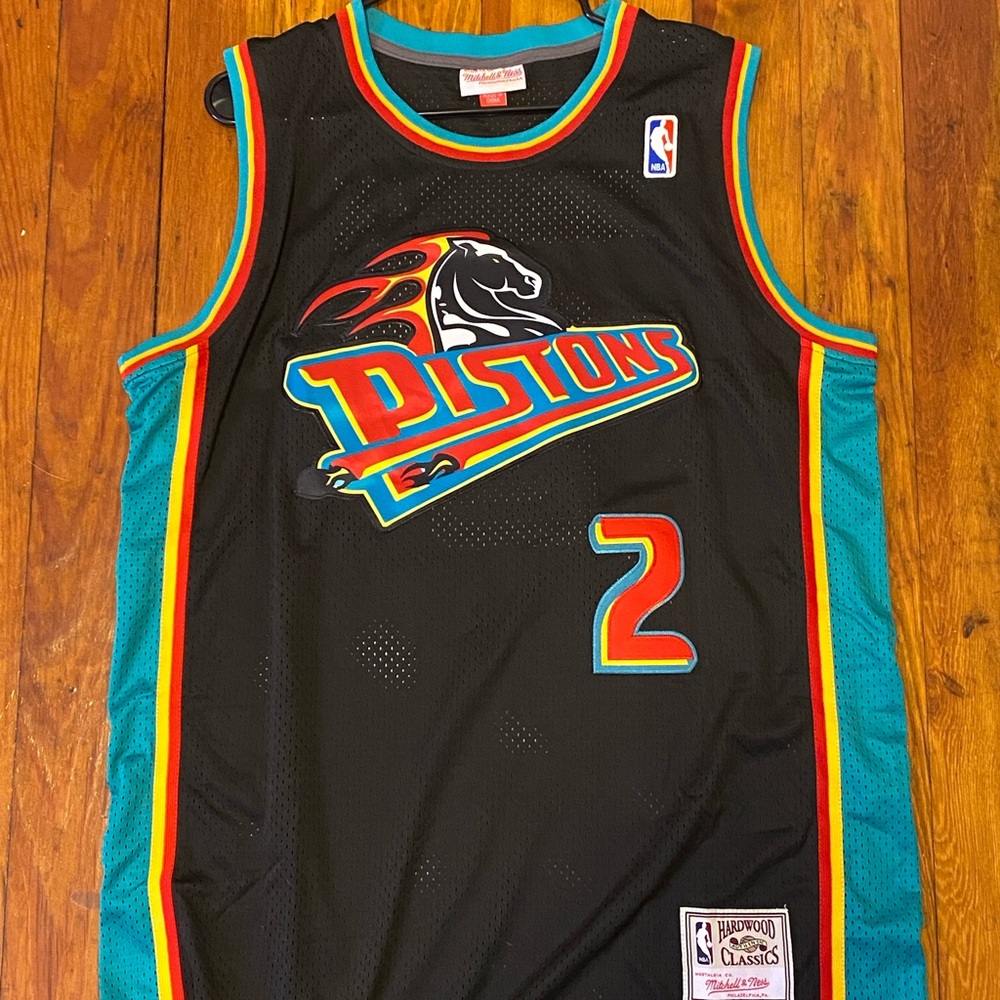 Mitchell & Ness Hardwood Classics Black Jersey Cade Cunningham
